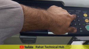 How to reset spanner indication Toshiba E -Studio 166 163 195