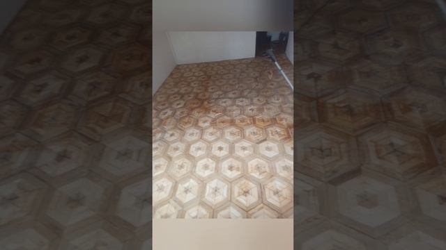 Реставрація художнього паркету. 25 м2 смотреть онлайн
