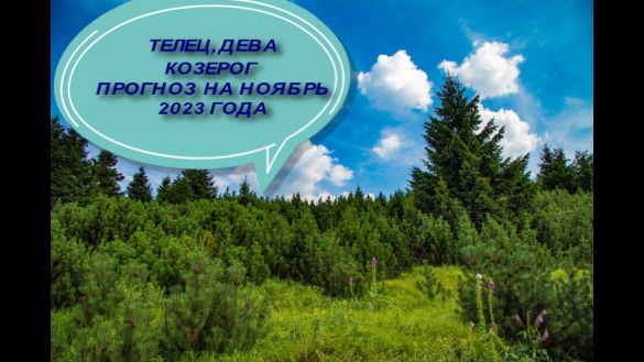 ТЕЛЕЦ,ДЕВА,КОЗЕРОГ ТАРО-ПРОГНОЗ НА НОЯБРЬ 2023 ГОДА