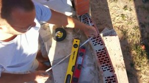 Как выложить полукруг из облицовочного кирпича 2.