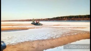 Испытания аэролодки ЛАНИ 6 метров и мотором 24л.с
