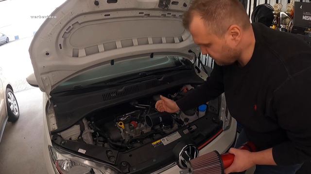 NOT LEGAL I Trotzdem eingebaut I Air Intake Kit I VW UP! Was ein Sound?