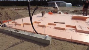 Утепление и трамбовка / Подготовка к заливке