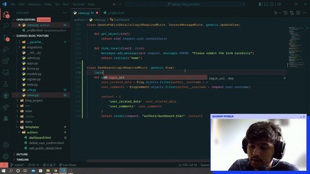 Dashboard Backend | Django | Python