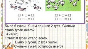 Составление задач на сложение и вычитание по одному рисунку. 1 класс УМК Школа России.21.11.2022