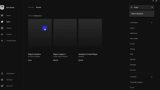 how to fix rogue company not showing in epic games library