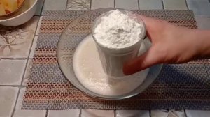 Быстрый пирог с консервированными фруктами.