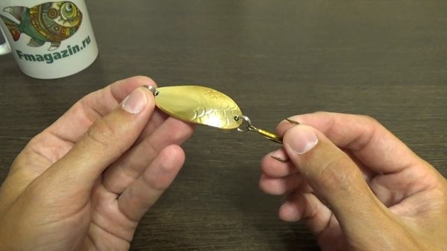 Видеообзор блесны Spike Карасик 1015 по заказу Fmagazin смотреть онлайн