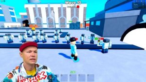 Защищаю Башню от туалетов Toilet Tower Defense
