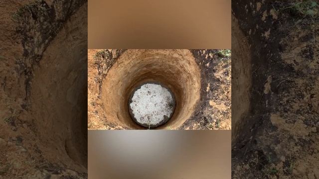 Ручками выкопали канализацию на 4 куба в песчаном грунте и сделали дренажную трубу ??