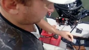 Замер скорости до и после раздушки лодочного мотора Suzuki DF15A