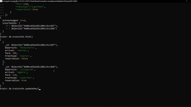 MongoDB | Create, Read, Update, and Delete | CRUD operations | Learn with Esprit