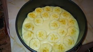 Банановый пирог на кефире в духовке / Кекс домашний / Что приготовить из банана /Рецепт