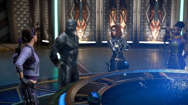 MARVEL Черная пантера ИГРОФИЛЬМ BLACK PANTHER WAR FOR WAKANDA 4K60FPS фантастика