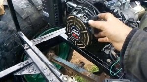 Строю вездеход болотоход каракат с поворотным мостом и двиготелем лифан , часть5