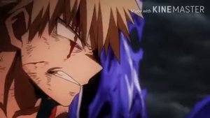 Бакуго и Дэку сражаются с злодеем(AMV)
