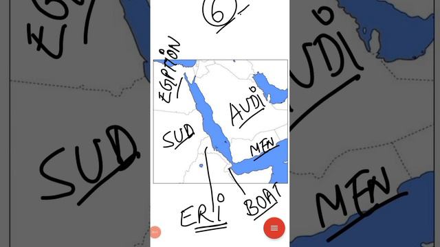 Mnemonics for upsc  RED SEA BORDERING COUNTRIES  #worldmapping #learnbymaps #dailymaapingupsc