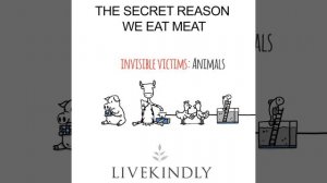 The Secret Reason We Eat Meat by Dr Melanie Joy | LIVEKINDLY