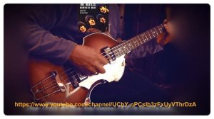 the beatles - nowhere man cover bass #hofner #bass #beatles #cover