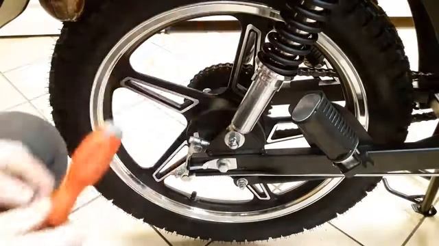 Сборка мотоцикла Альфа Alpha RX мопед из коробки Часть 1