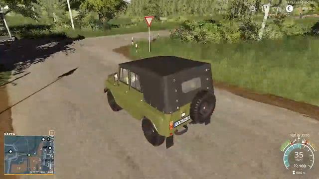 Farming Simulator 19 карта село ягодное тестова версия исправленые касики добавлены больше света смотреть онлайн