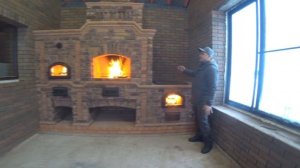 Барбекю в беседке.