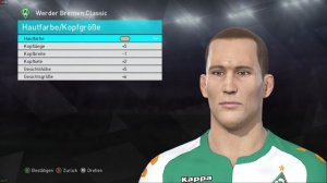 PES 2018 - Horst Dieter Höttges (Werder Bremen & German Classic Player) face + stats