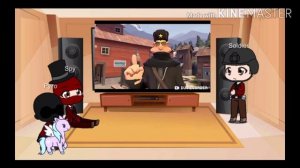 tf2 reacts to monday troubles ( Gacha club )