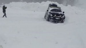 Nissan Patrol Y62 - Off Road - Дрифт Шерегеш