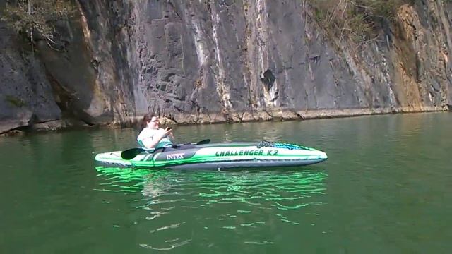 Intex Challenger K2 two-person inflatable kayak смотреть онлайн