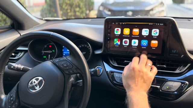TOYOTA C-HR KABLOSUZ CARPLAY-ANDROİD MULTİMEDYA SİSTEMİ #toyota #toyotachr #carplay #androidauto