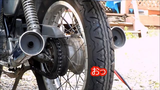 HONDA GB250 初期型　エンジン載せ換え