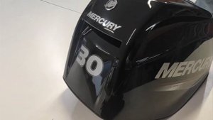 Чехол на капот Меркурий 30 40 4 такта наш сайт tentnalodku.ru #boatcover