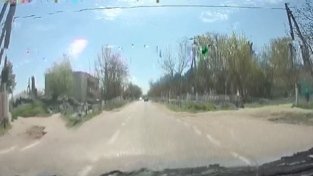 Маршрут Тирасполь - Слободзея (русская часть). На автомобиле за 15 минут. EKEN H6S смотреть онлайн