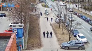 Поворотная камера видеонаблюдения 4G 2Мп 1080P Ps-Link GBT5x20 с 5x оптическим зумом