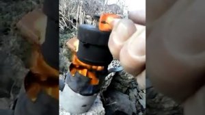 Мини горелка на пара и масло 2