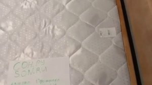 Отзыв о матрасе Промтекс-Ориент Monolit Cocos 9