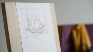 Как нарисовать натюрморт. Урок рисования для начинающих.