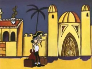 Барон Мюнхгаузен на курорте.