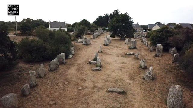 The Carnac Alignments | Aerial Film of the Megalithic Avenues of Brittany, France | Megalithomania