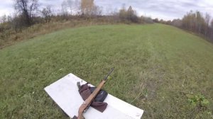 Стрельба с карабина КО-91 30м в калибре 7.62х54 на дистанцию 100,150,200м