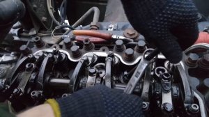 Зняття форсунок з Рено Магнум (2 частина)