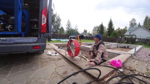 Чистка труб канализации, откачка, телеинспекция. засор  115