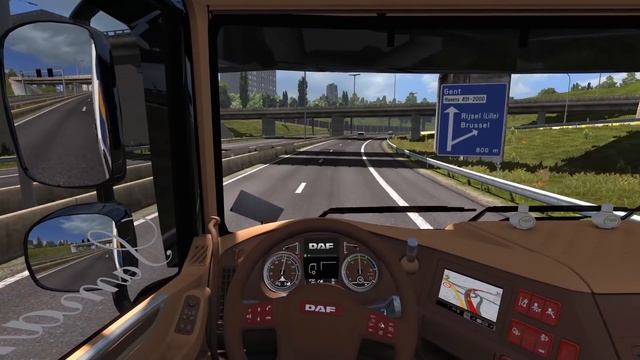 ETS2 1.32 - DAF XF106 Open Pipe Dutch Style - Netherlands - Belgium - France (ProMods 2.31) смотреть онлайн