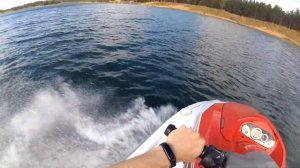 Yamaha Wave Runner Hydrocycle Тест YI 4K Action Camera 60 FPS