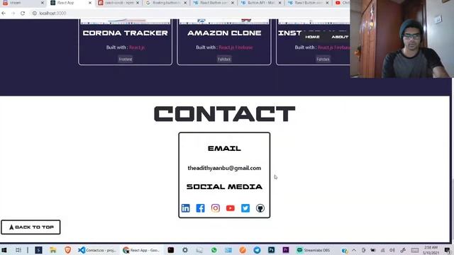 ? Smooth scrolling in react using react-scroll package смотреть онлайн