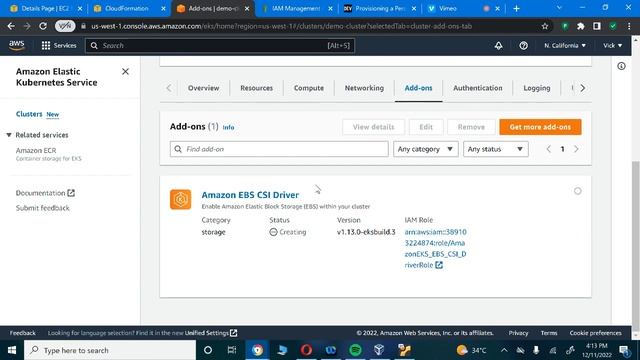 Provisioning a Persistent EBS-backed Storage on Amazon EKS using Helm смотреть онлайн