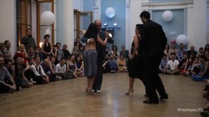 Dana Frigoli and Adrian Ferreyra, Horacio Godoy and Cecilia Berra, Nevskaya Milonga 24.05.2016