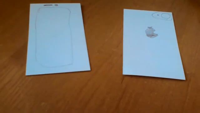 Телефон с картона ,фламастеров и скотча . смотреть онлайн