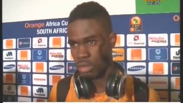 CAN 2013/Groupe D: Réactions de Drogba et Abdul Razak apres le rencontre contre l'Algerie смотреть онлайн